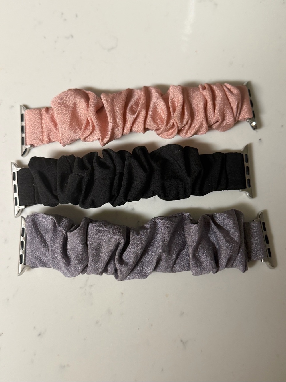 Apple Watch Scrunchie Bands - 3 Pack - Picture 2 of 2